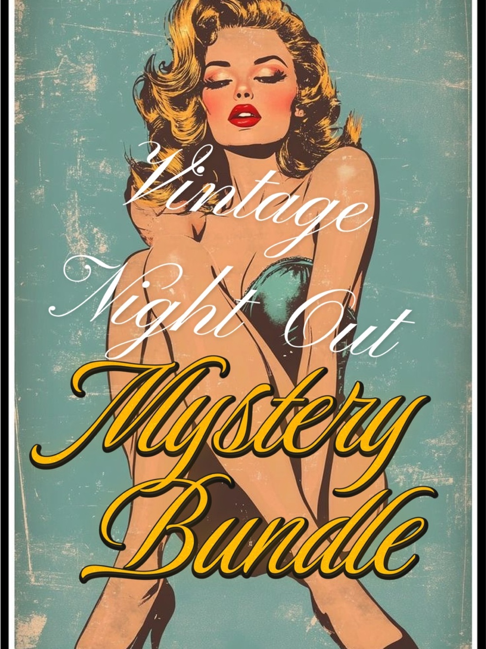 A glamorous mystery bag of 4 to 5 items curated for a night out